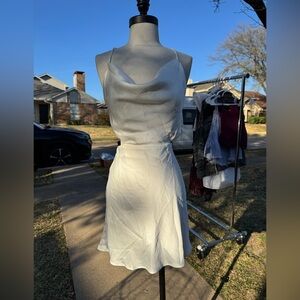 12th Tribe White Mini Dress